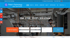 Desktop Screenshot of peterstechnology.com